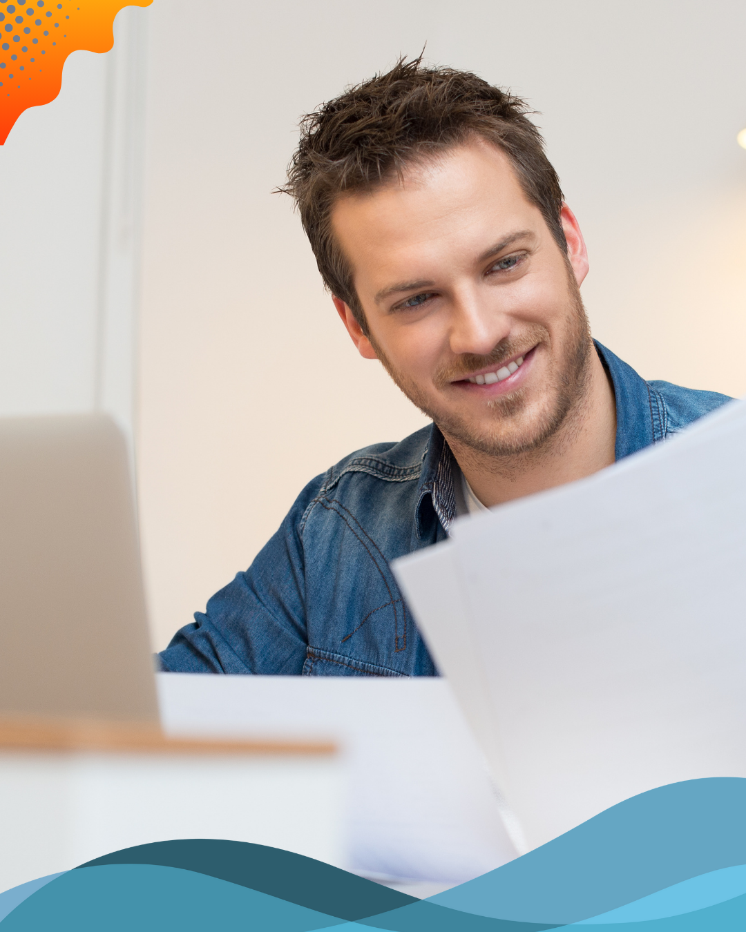 A person qualified for conventional loan.