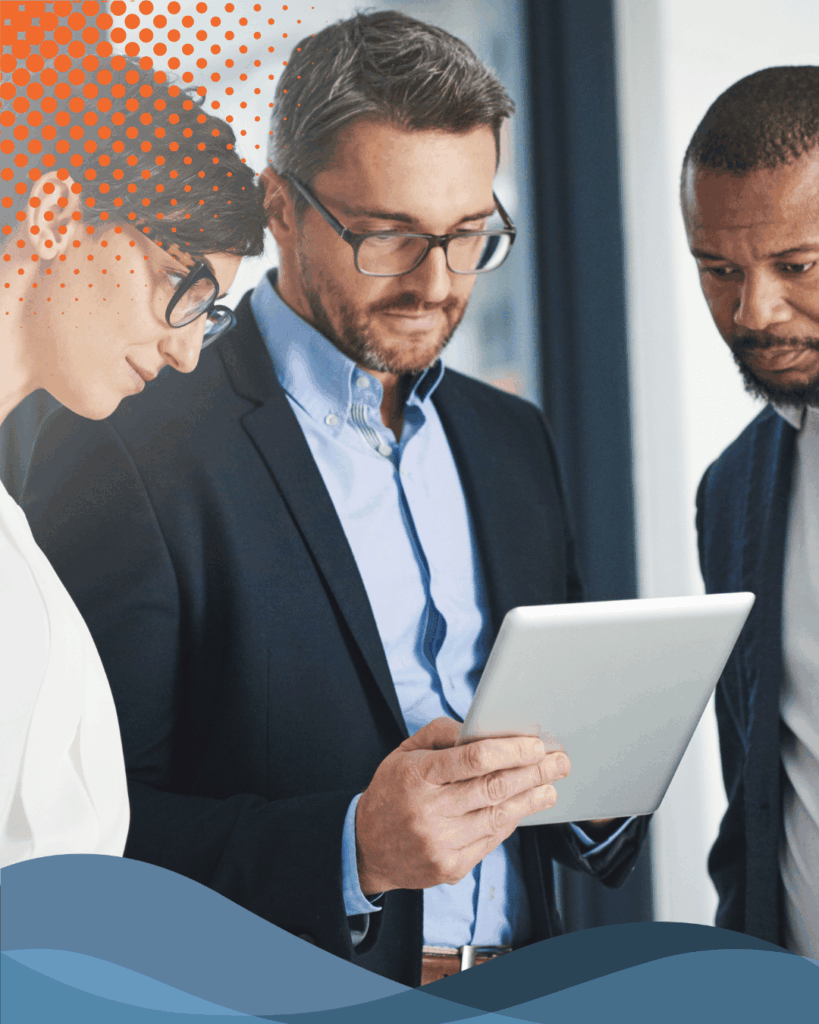 Real Estate investors discussing.